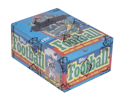1986 Topps Football Unopened Wax Box (36 Packs) – BBCE Certified